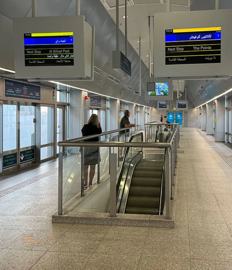 قیمت بلیط مونوریل پالم دبی