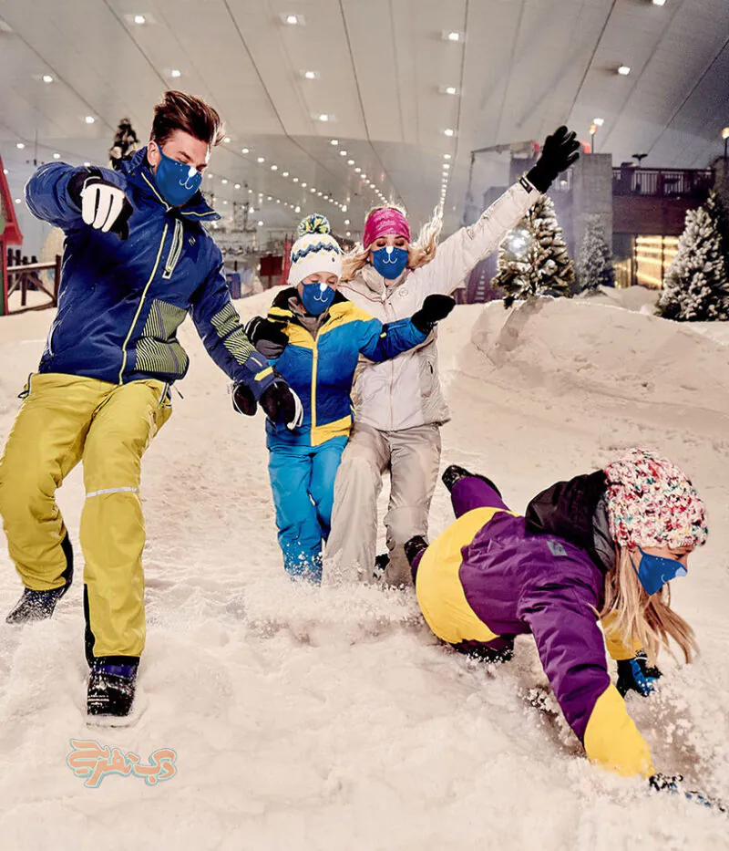 تفریحات اسکی دبی