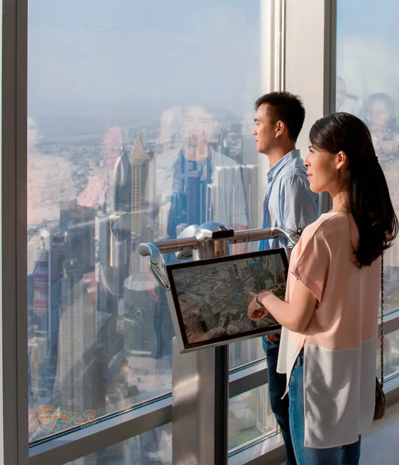 طبقه آخر برج خلیفه دبی