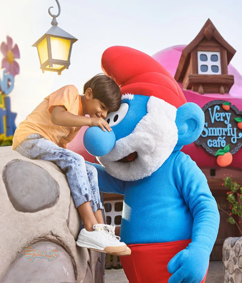 دهکده اسمورف‌ها موشن گیت دبی