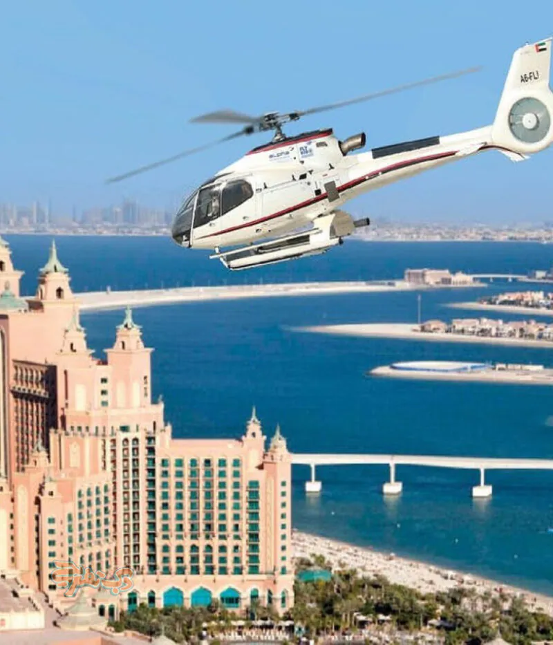 نمادهای دیدنی در تور هلیکوپتر دبی