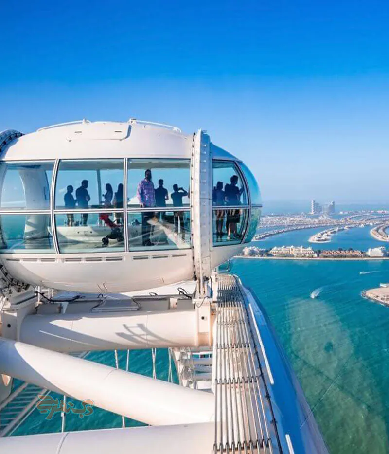 هزینه بلیط چرخ و فلک عین دبی