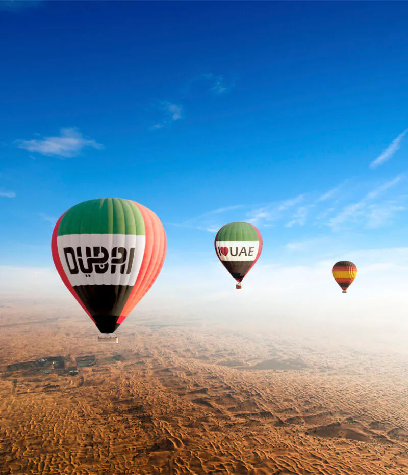 هزینه تور بالن سواری دبی