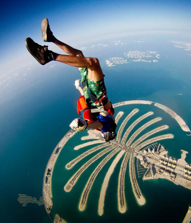 امکانات اسکای دایوینگ دبی