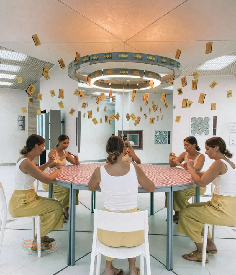 بخش های موزه ایلوژن دبی