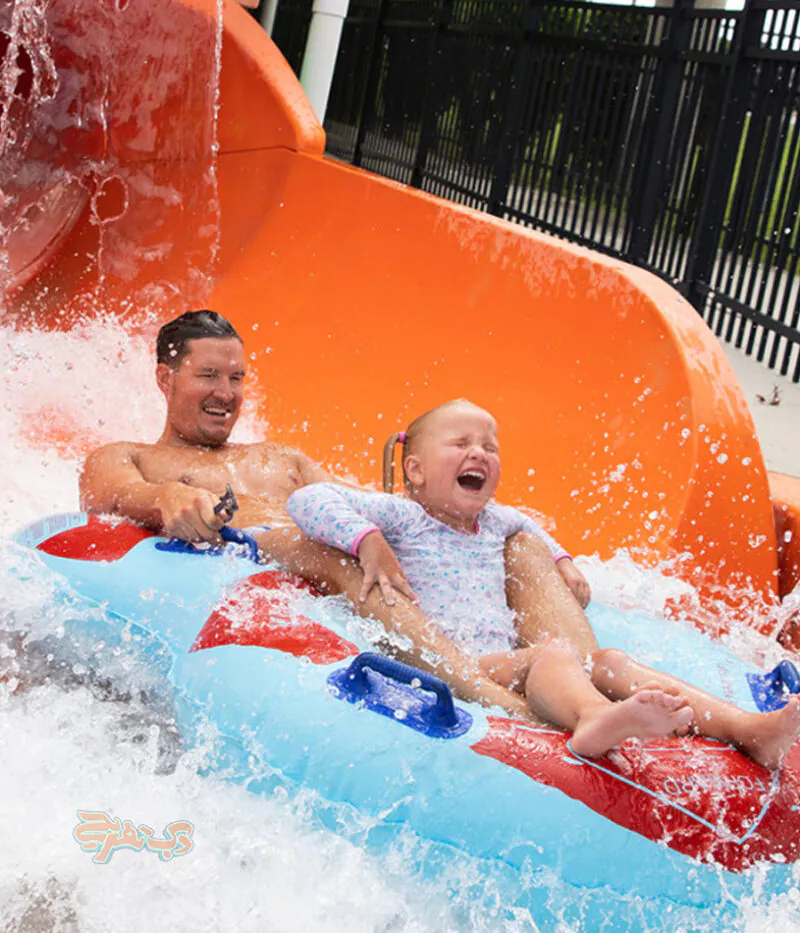 سرسره پارک آبی وایلد وادی