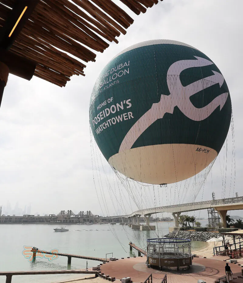 قیمت تور بالن سواری پالم دبی