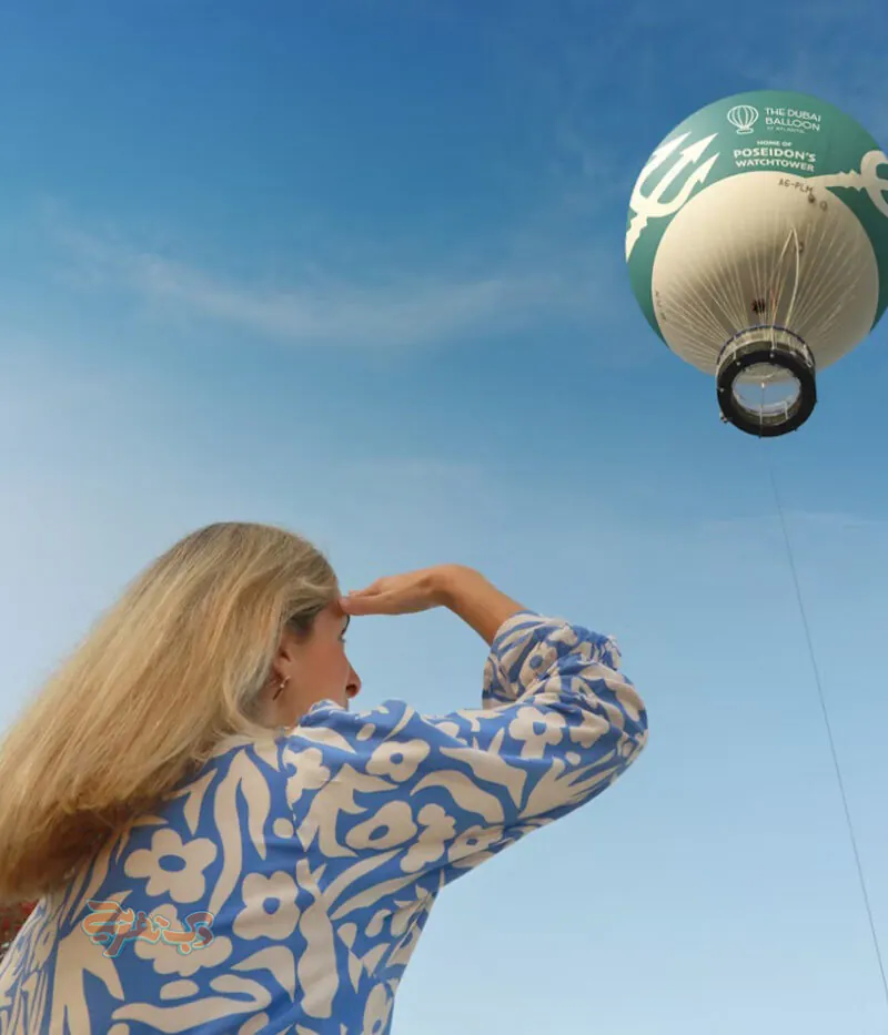 هزینه بلیط بالن سواری پالم دبی