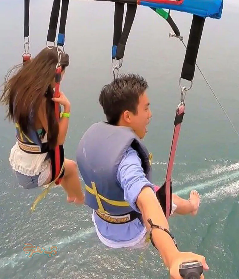 عکس پاراسل دبی