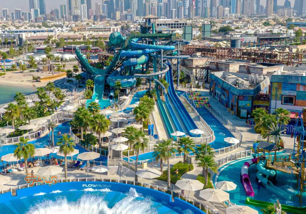 تصوویر شاخص هزینه پارک آبی دبی