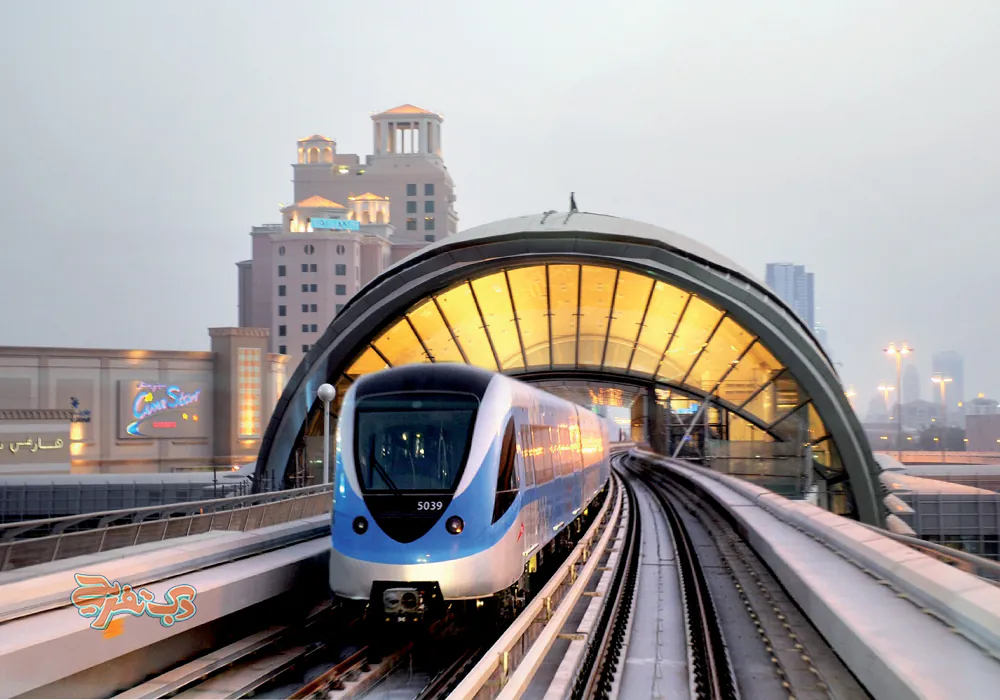 نقشه مترو دبی: راهنمای مترو دبی برای مسافران