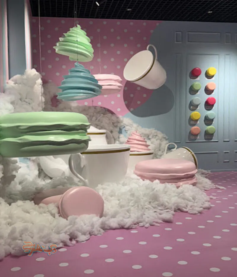 بخش های مختلف موزه آبنبات دبی