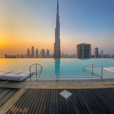 استخر اسکای ویو آدرس دبی