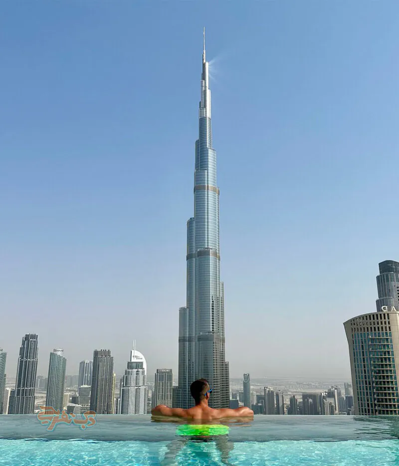 قیمت استخر اسکای ویو آدرس دبی