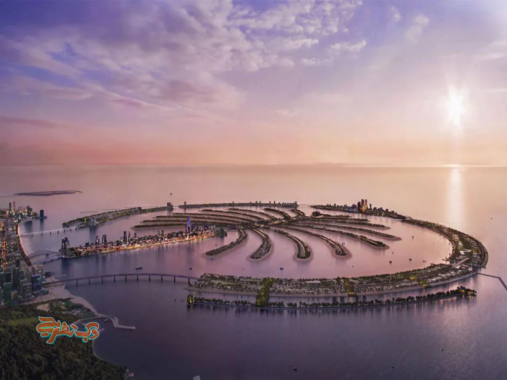 بررسی جزایر نخلی دبی