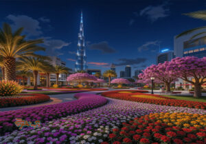 مناسب ترین ساعت بازدید باغ گل دبی