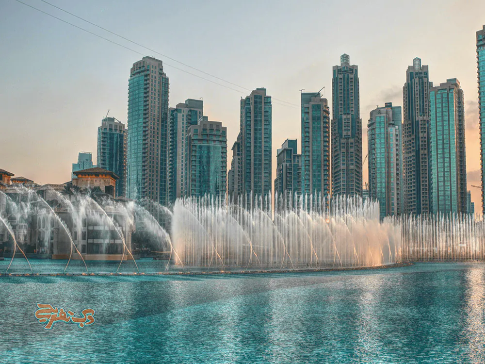 راهنمای آبنمای دبی