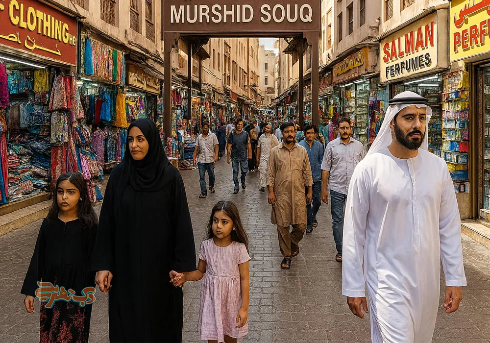 بازار مرشد دبی؛ بهشت خرید پوشاک و اجناس متنوع