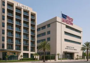 هتل‌های منتخب نزدیک سفارت آمریکا در دبی و ابوظبی