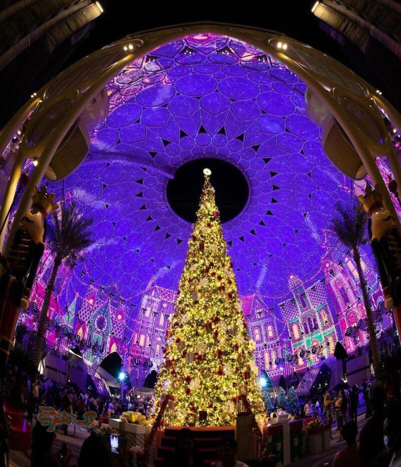 تصاویر جشن شب سال نو 2026 در اکسپو سیتی دبی