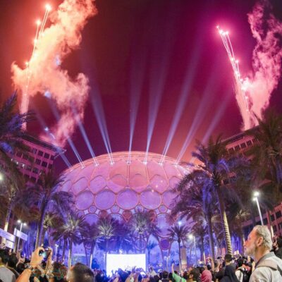 جشن شب سال نو 2026 در اکسپو سیتی دبی